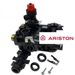 Gruppo sinistro mandata caldaia Ariston 60001953